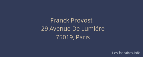 Franck Provost