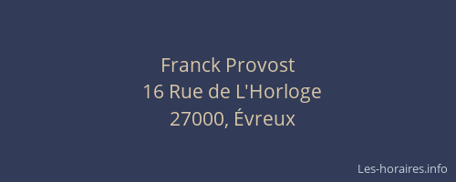 Franck Provost