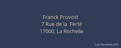 Franck Provost