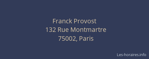 Franck Provost
