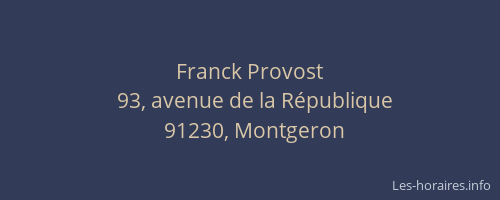 Franck Provost