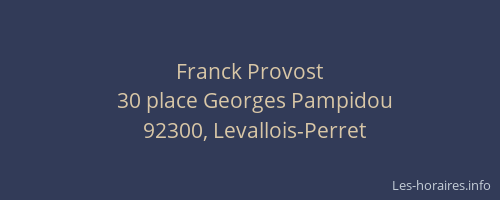 Franck Provost