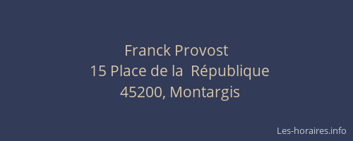 Franck Provost