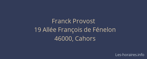 Franck Provost