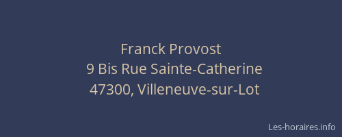Franck Provost