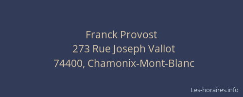 Franck Provost