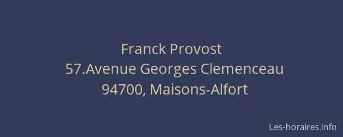 Franck Provost