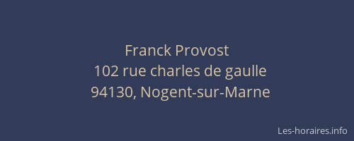 Franck Provost