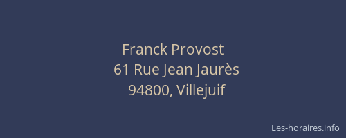 Franck Provost