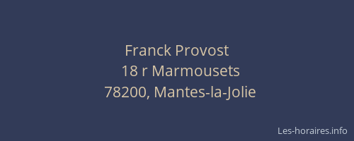 Franck Provost