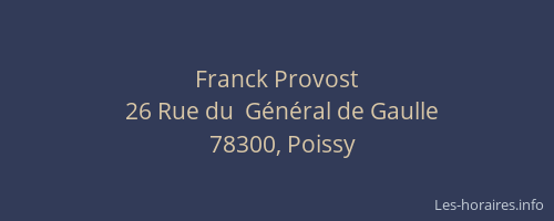 Franck Provost