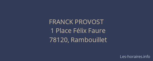 FRANCK PROVOST