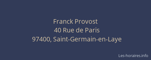 Franck Provost