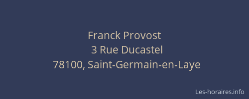 Franck Provost