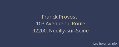 Franck Provost
