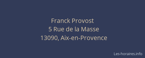 Franck Provost