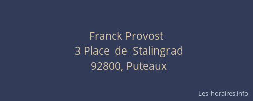 Franck Provost