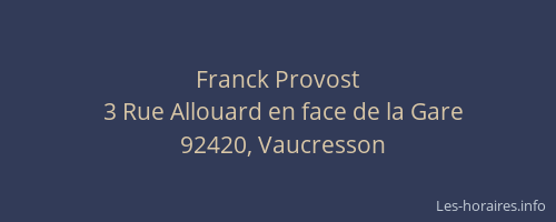 Franck Provost