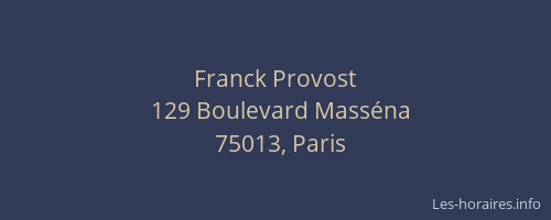 Franck Provost