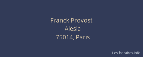 Franck Provost