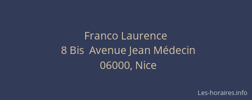 Franco Laurence