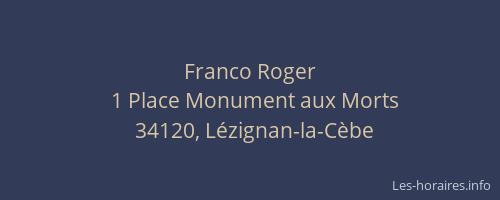 Franco Roger