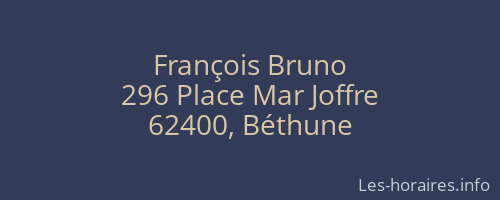 François Bruno