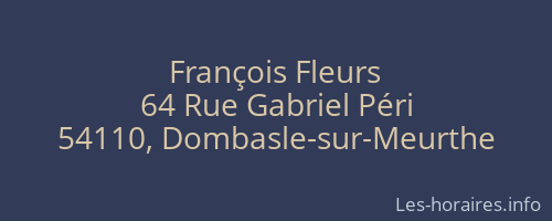François Fleurs