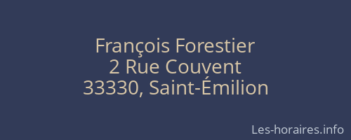 François Forestier