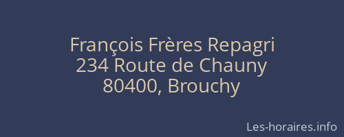 François Frères Repagri