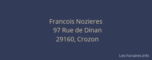 Francois Nozieres