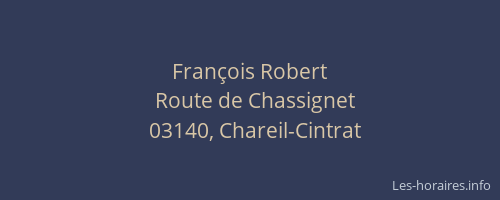 François Robert