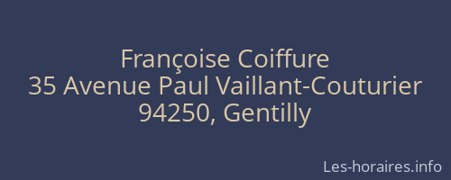 Françoise Coiffure
