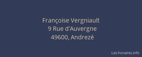 Françoise Vergniault