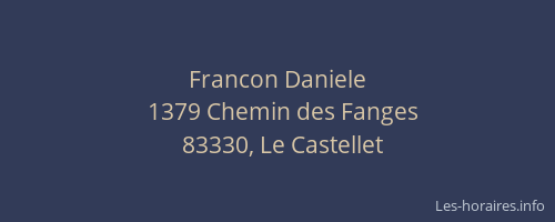Francon Daniele