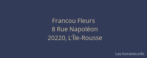 Francou Fleurs