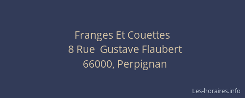 Franges Et Couettes