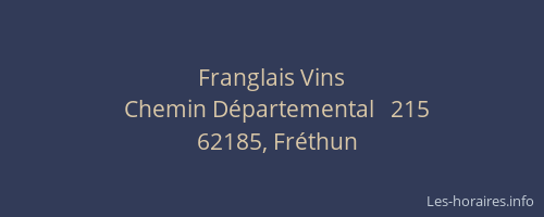 Franglais Vins