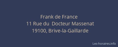 Frank de France