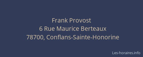 Frank Provost