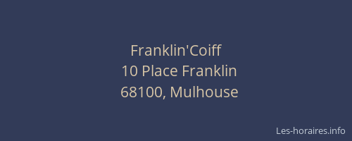 Franklin'Coiff