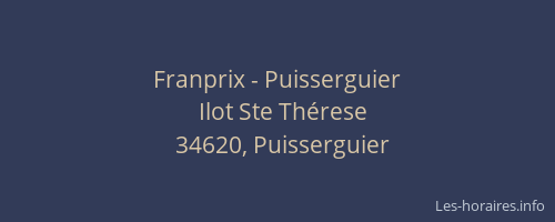 Franprix - Puisserguier