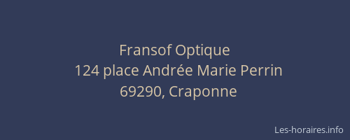 Fransof Optique