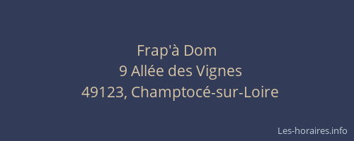 Frap'à Dom