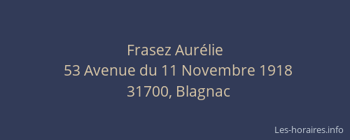 Frasez Aurélie