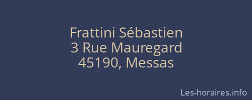 Frattini Sébastien