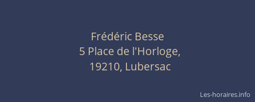 Fr&eacute;d&eacute;ric Besse