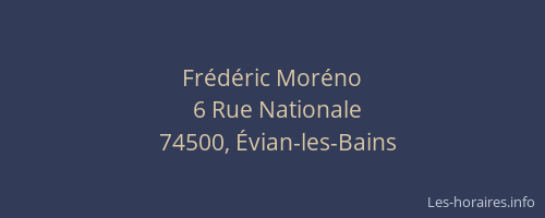 Fr&eacute;d&eacute;ric Mor&eacute;no