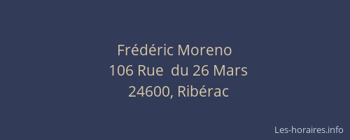 Fr&eacute;d&eacute;ric Moreno