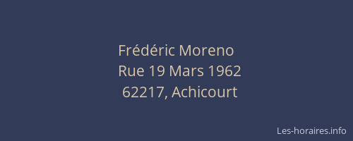 Fr&eacute;d&eacute;ric Moreno